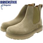 ショッピングビルケン ビルケンシュトック ブーツ BIRKENSTOCK メンズ 男性用 ハイウッド スリップオン ミッド スエード レザー Taupe レギュラー ( HIGHWOOD Regular 幅広 1025747 )