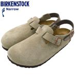 ビルケンシュトック サンダル BIRKENSTOCK メンズ 男性用 トキオ 2 スエード レザー Taupe ナロー ( TOKIO II SUEDE LEATHER Narrow 幅狭 1028323 )