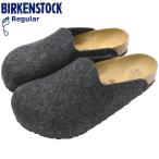 ビルケンシュトック サンダル BIRKENSTOCK メンズ 男性用 アムステルダム フェルト Anthracite レギュラー ( AMSTERDAM FELT Regular 幅広 ノーマル 1030165 )