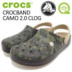 ショッピングcrocband クロックス crocs サンダル メンズ 男性用 クロックバンド カモ 2.0 クロッグ(crocs CROCBAND CAMO 2.0 CLOG コンフォートサンダル 204091)