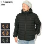  Fred Perry жакет FRED PERRY мужской f- dead in sare-tedo( J8553 Hooded Insulated JKT с хлопком теплоизоляция защищающий от холода JACKET внешний )