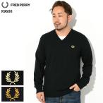 フレッドペリー セーター FRED PERRY メンズ クラシック Vネック ( K9600 Classic V-Neck Sweater Jumper ニット トップス )