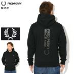 フレッドペリー パーカー プルオーバー FRED PERRY メンズ ボールド ブランディング フーデッド スウェット ( M1371 Bold Branding Hooded Sweat 裏起毛 )
