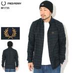 ショッピングフレッドペリー フレッドペリー シャツ 長袖 FRED PERRY メンズ ブラックウォッチ タータン ブラッシュド ツイル ( M1735 Blackwatch Tartan Brushed Twill L/S Shirt )