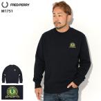 フレッドペリー トレーナー FRED PERRY メンズ テニス バッジ クルー スウェット ( M1751 Tennis Badge Crew Sweat トップス )