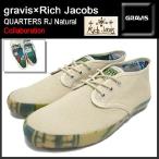 ショッピンググラビス グラビス gravis×Rich Jacobs スニーカー クォーターズ RJ Natural コラボ(gravis×Rich Jacobs QUARTERS RJ Natural 12085100-101)