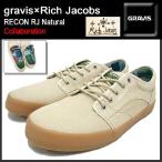 グラビス gravis×Rich Jacobs スニーカー リーコン RJ Natural コラボ(gravis×Rich Jacobs RECON RJ Natural 12086100-101)