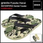 グラビス gravis×Yusuke Hanai ウォーターパイプス サンダル Yusuke コラボ メンズ(男性用)(WATERPIPES ビーチサンダル 14874100-966)