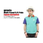 ショッピンググラビス gravis(グラビス) Multi Panel S/S Polo Japan Exclusive