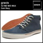 グラビス gravis スリムズ ミッドカット ワックス Dark Navy メンズ(男性用)(gravis SLYMZ MID WAX Dark Navy 266195-427)