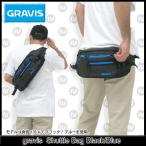 ショッピンググラビス グラビス gravis シャトル バッグ ブラック/ブルー メンズ & レディース(gravis Shuttle Bag Black/Blue ウエストポーチ ユニセックス 282286-249)