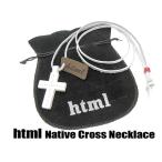 Yahoo! Yahoo!ショッピング(ヤフー ショッピング)html（エイチ・ティー・エム・エル） Native Cross Necklace
