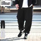 ロサンゼルスアパレル パンツ LOS ANGELES APPAREL メンズ 14オンス ヘビー フリース ( 14oz Heavy Fleece Pant 保温 裏起毛 HF-04 HF04 ボトムス )
