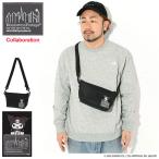 マンハッタンポーテージ ショルダーバッグ Manhattan Portage クロミ ズコッティ クラッチ コラボ ( KUROMI Zuccotti Clutch MP6020KRM サンリオ )