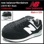 ニューバランス new balance×ノードストローム スニーカー US576 ND1 Black コラボ メンズ(NEWBALANCE×Nordstrom Made in USA US576-ND1)