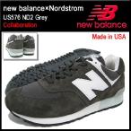 ニューバランス new balance×ノードストローム スニーカー US576 ND2 Grey コラボ メンズ(NEWBALANCE×Nordstrom Made in USA US576-ND2)