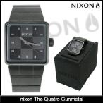 ニクソン nixon 腕時計 ザ クアトロ Gunmetal(nixon The Quatro メンズ 男性用 NA013131)