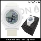 ニクソン nixon 腕時計 レディース &amp; メンズ ザ タイムテラー デジ ホワイト(nixon The Time Teller Digi White 防水 男女兼用 NA417100)