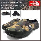 ザ ノースフェイス THE NORTH FACE シューズ メンズ 男性用 ヌプシ トラクション ミュール ライト ウッドランドカモ(MULE LITE NF51582-WC)