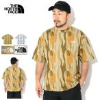 ザ・ノース・フェイス Tシャツ 半袖 THE NORTH FACE メンズ オールオーバー プリント ( Allover Print S/S Tee 2025春夏 UVカット NT32531 国内正規 )[M便 1/1]