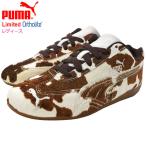 ショッピング女性用 プーマ スニーカー PUMA レディース 女性用 ウィメンズ スピードキャット カウ Chocolate Brown/Gum 限定 ( WOMENS SPEEDCAT COW Limited 406141-01 )