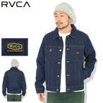 ショッピング男性用 ルーカ ジャケット RVCA メンズ デニム ( Denim JKT デニムジャケット Gジャン JACKET アウター 男性用 BF042759 )