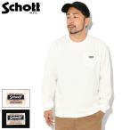 ショッピングschott ショット ロンT Tシャツ 長袖 Schott メンズ ワーク ラベル ポケット ( Work Label Pocket L/S Tee ポケT T-SHIRTS カットソー トップス 7825930004 3123129 )