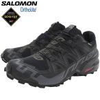  Salomon спортивные туфли SALOMON мужской мужской скорость Cross 6 Gore-Tex Black/Black/Phantom ( SPEEDCROSS 6 GTX GORE-TEX водонепроницаемый L41738600 )