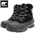 ショッピングスノーブーツ ソレル スノーブーツ SOREL メンズ 男性用 バックストン レース WP Black/Quarry ( BUXTON LACE WP 防水 Boot 2023FW ウィンター・ブーツ  NM2737-010 )