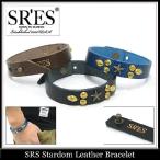 エスアールエス SRES スターダム レザー ブレスレット(SRS Stardom Leather Bracelet)