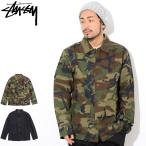 ステューシー ジャケット STUSSY メンズ Military Shirt ( stussy JKT ミリタリー シャツジャケット JACKET アウター 1110010 USAモデル 正規 )