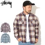 ステューシー シャツ 長袖 STUSSY メンズ Adam Plaid ( stussy shirt フランネルシャツ ネルシャツ トップス 1110083 USAモデル 正規 )