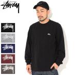 ステューシー カットソー 長袖 STUSSY メンズ Stock Logo ( stussy crew Tシャツ T-SHIRTS トップス 男性用 1140195 USAモデル 正規 )