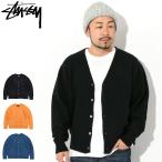 ステューシー カーディガン STUSSY 23FA Brushed ( stussy cardigan Vネック トップス 男性用 117207 USAモデル 正規 )