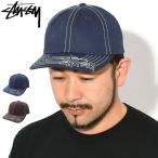 ショッピングstussy ステューシー キャップ 帽子 STUSSY Basic Visor Stitch Low Pro Cap ( ローキャップ ストラップバック メンズ・男性用 1311120 USAモデル 正規 )