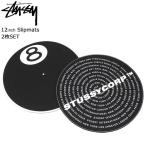 ステューシー スリップマット STUSSY Stussy ( stussy Slipmats 12インチ ターンテーブル DJ 2枚入り 138705 USAモデル 正規 小物 )