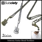 サブサエティ Subciety ギター メタル ネックレス(subciety SUBCIETY サブサエティー Guitar Metal Necklace アクセサリー)