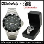 Yahoo! Yahoo!ショッピング(ヤフー ショッピング)サブサエティ Subciety×センサード Wネーム ダイバーズ ウォッチ コラボ（Subciety×CENSORAD W-Name Divers Watch コラボ アクセサリー）