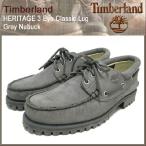 ティンバーランド Timberland ヘリテイジ スリーアイ クラシックラグ グレー ヌバック メンズ(timberland 29569 HERITAGE 3 Eye Classic Lug Grey Nubuck)