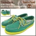 ティンバーランド Timberland アイコン クラシック 2アイ ボスボラス グリーン ヌバック ウィズ グリーン(6304A Classic 2 Eye メンズ)