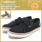 ティンバーランド Timberland アースキーパーズ ニューマーケット スリップオン ブラック リキャンバス(timberland 6542R)