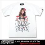 西田麻衣 キックス ティー・ワイ・オー KIKS TYO×西田麻衣 420 Tシャツ 半袖(Kiks Tyo×
