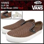 Yahoo! Yahoo!ショッピング(ヤフー ショッピング)バンズ VANS スニーカー スリッポン Brown/Brown CHK2 ナンバーシックス メンズ（vans V3060LXWV-0005 SLIP ON NO.6 Sneaker）