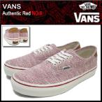バンズ VANS スニーカー オーセンティック Red ナンバーシックス メンズ 男性(vans V44CLPRMV-RD Authentic Red NO.6 ローカット)
