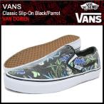 バンズ VANS スニーカー クラシック スリッポン Black/Parrot VAN DOREN メンズ 男性(vans VN-0QFD6G0 Classic Slip-On  ローカット)