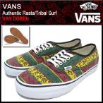 バンズ VANS スニーカー オーセンティック Rasta/Tribal Surf バン ドーレン (vans VN-0TSV8XA Authentic Rasta/Tribal Surf VAN DOREN ローカット)