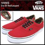 バンズ VANS スニーカー エラ 59 Red/Leopard C&amp;L (vans VN-0UC68II Era 59 Red/Leopard C&amp;L)