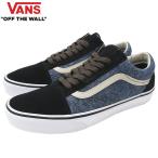 ショッピングVans バンズ スニーカー VANS メンズ 男性用 オールドスクール Denim Navy ( VN000D9YBX9 Old Skool ローカット SHOES )
