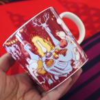 アラビア マグカップ ムーミン マグ フェスティブモーメント 赤 0.3L 2025 生誕80周年 限定  2025 ウインター 冬 限定 新作 おしゃれ