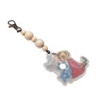  жизнь хранитель отражатель брелок для ключа mi пятно .. san myumeli Moomin натуральное дерево симпатичный модный Северная Европа 